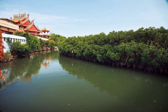 竹筏溪與大眾廟